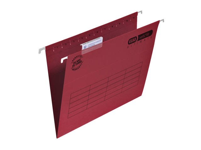 Hangmap Elba Verticfile Ultimate A4 V bodem rood
