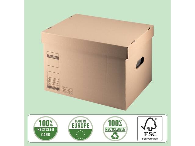 Archiefdoos deksel Leitz Premium 335x280x440mm br