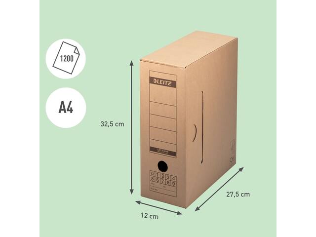 Archiefdoos deksel Leitz premium 120x275x325mm br