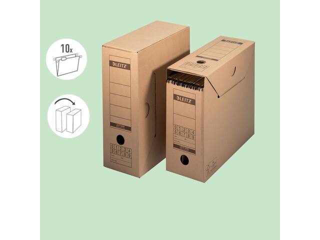 Archiefdoos deksel Leitz premium 120x275x325mm br
