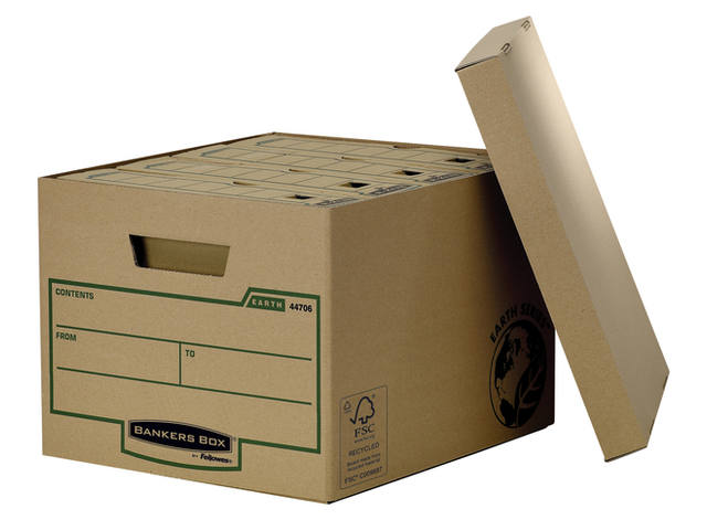 Archiefdoos Bankers Box Earth 270x335x391mm bruin