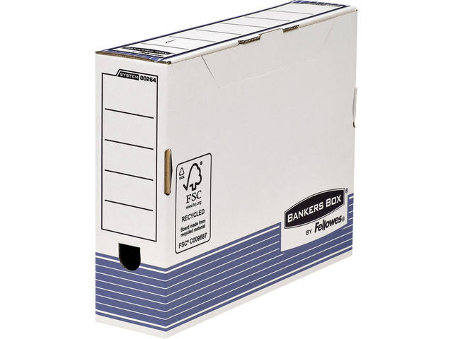 Archiefdoos Bankers box A4 80mm system