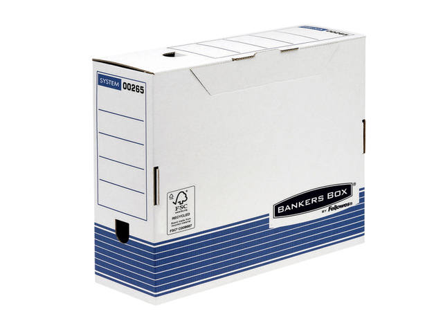 Archiefdoos Bankers box system A4 100mm transfer