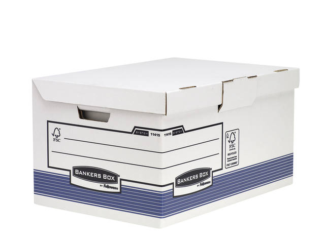 Archiefdoos bankers box system fold flip top maxi