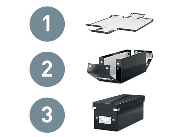 Hangmappenbox Leitz click store 357x285x367mm wt
