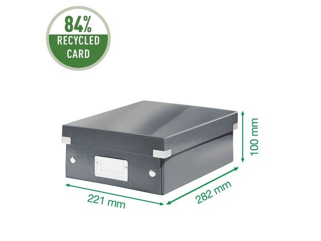 Sorteerbox Leitz WOW Click Store 280x100x370mm wt