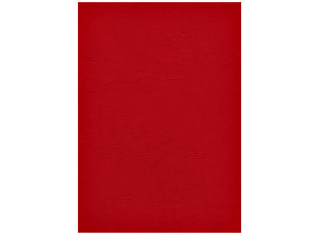 Voorblad Fellowes A4 lederlook rood