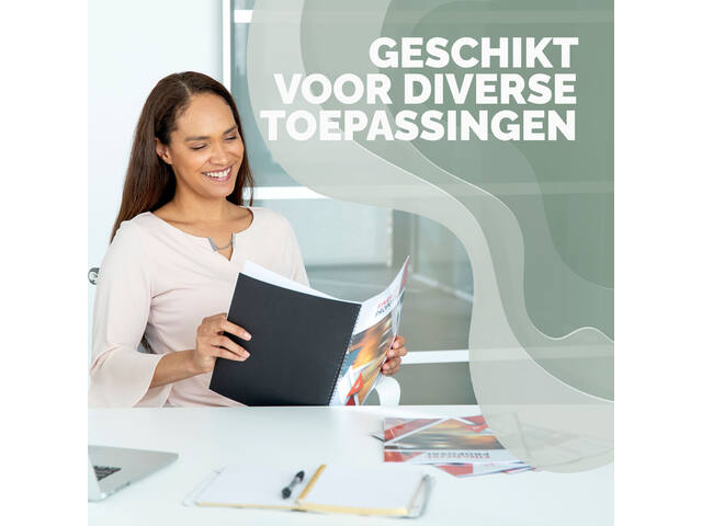 Voorblad Fellowes A4 PVC 180micron transparant