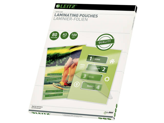 Lamineerhoes Leitz iLAM A3 2x80micron EVA