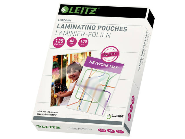 Lamineerhoes Leitz iLAM A6 2x125micron EVA