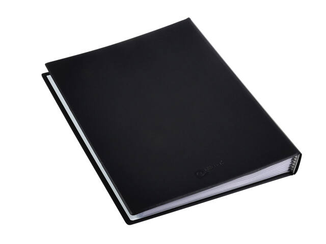 Showmap Rillstab A4 8 kanaals 80 tassen zwart