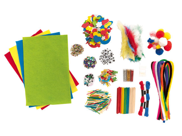Hobby artikelen Folia meer dan 1300 stuks assorti