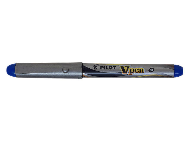 Vulpen PILOT Vpen M zilver blauw