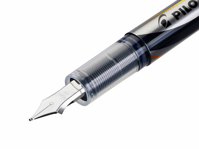 Vulpen PILOT Vpen M zilver blauw