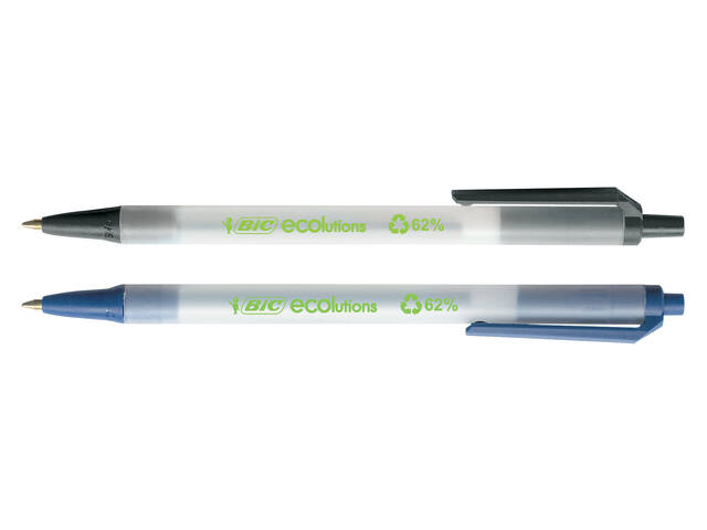 Balpen Bic ecolutions M blauw