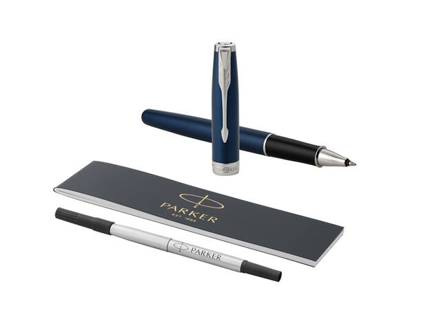 Rollerpen Parker Sonnet PT F lak blauw