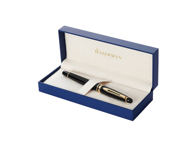 Vulpen Waterman Expert GT F lak zwart