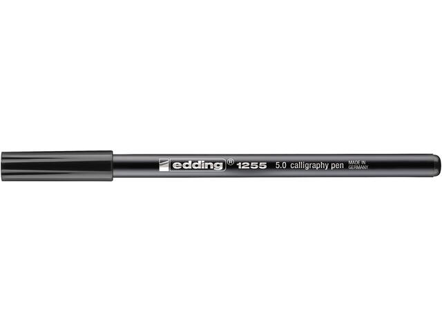 Kalligrafiepen edding 1255 5.0mm zwart
