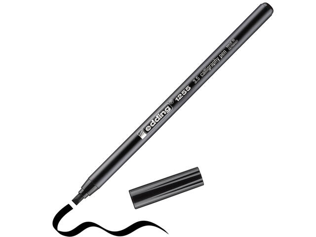 Kalligrafiepen edding 1255 3.5mm zwart
