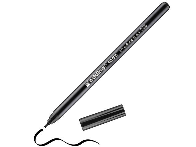 Kalligrafiepen edding 1255 2.0mm zwart