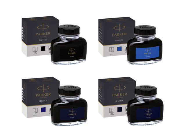 Vulpeninkt Parker Quink permanent 57ml blauw