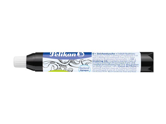Oostindische inkt Pelikan pipet 9ml zwart