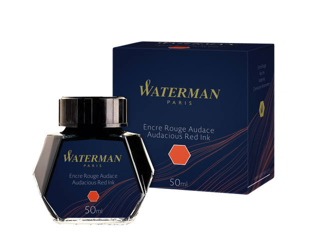 Vulpeninkt Waterman 50ml standaard rood