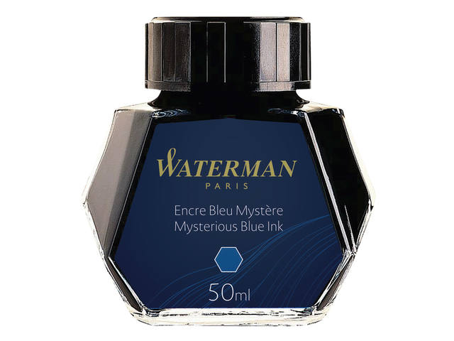 Vulpeninkt Waterman 50ml standaard blauw-zwart