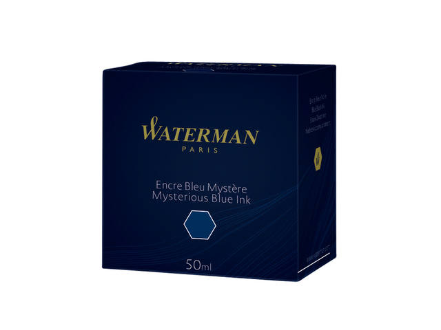 Vulpeninkt Waterman 50ml standaard blauw-zwart
