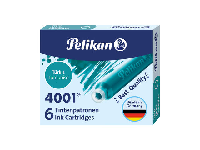Inktpatroon Pelikan turquoise