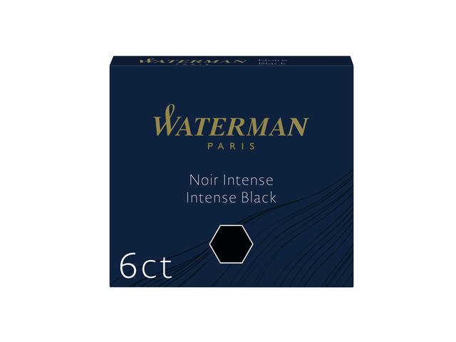 Inktpatroon Waterman internationaal zwart