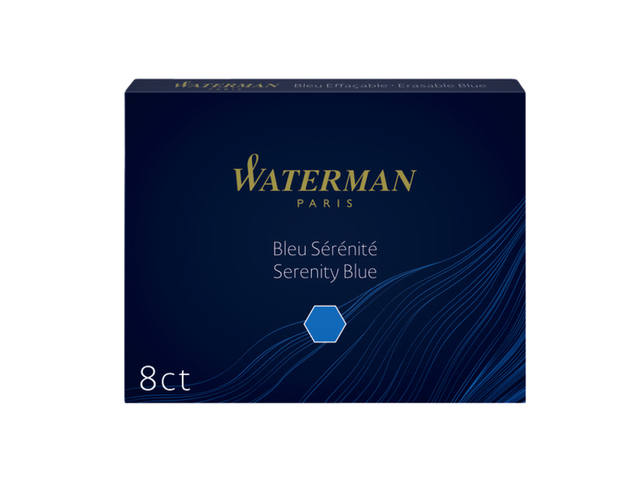 Inktpatroon Waterman nr23 lang blauw
