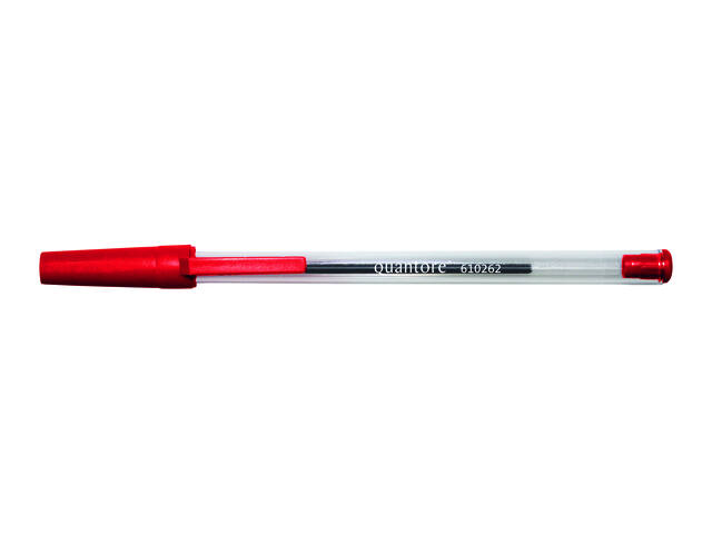 Balpen Quantore stick rood