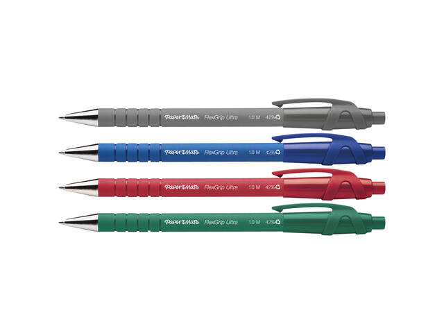 Balpen Papermate Flexgrip Ultra M blauw