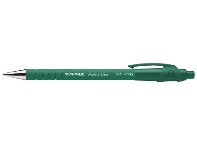Balpen Papermate Flexgrip Ultra M groen