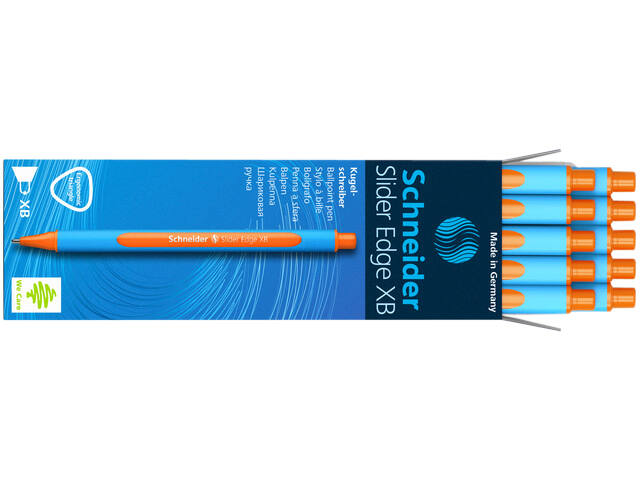 Balpen Schneider Slider Edge XB oranje