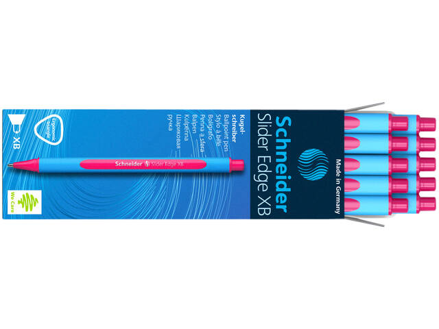 Balpen Schneider Slider Edge XB roze