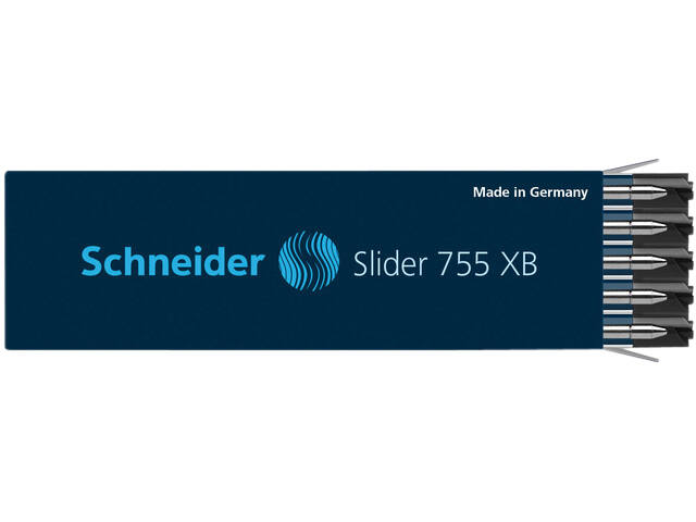 Balpenvulling Schneider 755 Slider Jumbo XB zwart