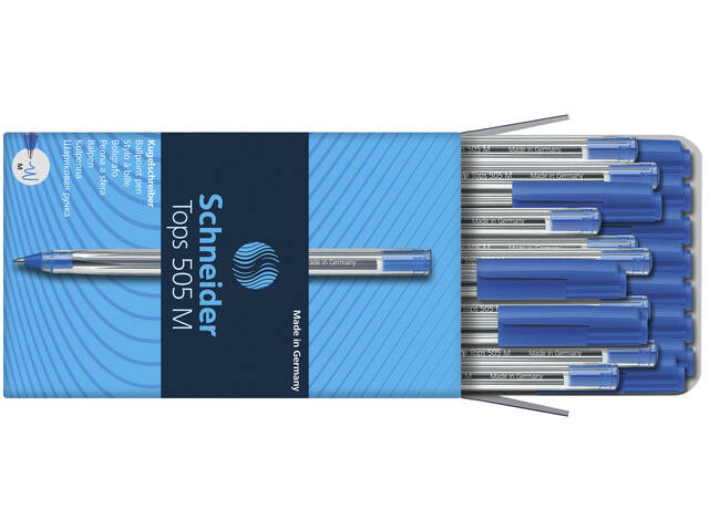 Balpen Schneider Tops 505 M blauw
