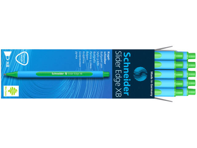 Balpen Schneider Slider Edge XB groen