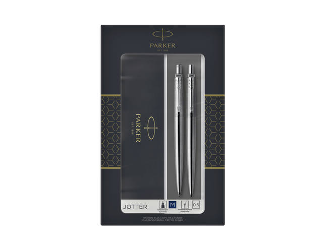Balpen en vulpotlood Parker Jotter CT M RVS