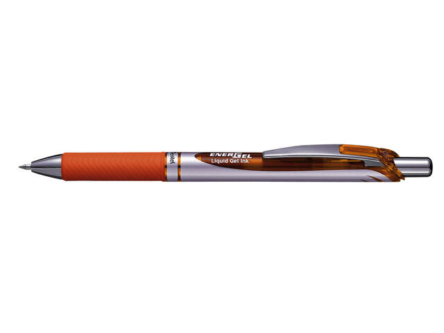 Gelschrijver Pentel BL77 Energel M oranje