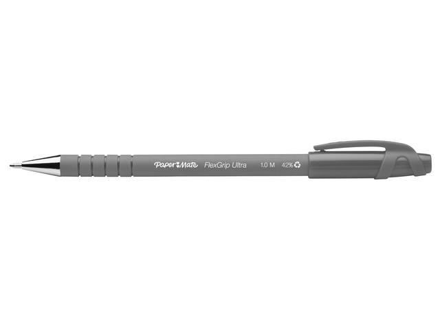 Balpen Papermate Flexgrip Ultra stick M zwart