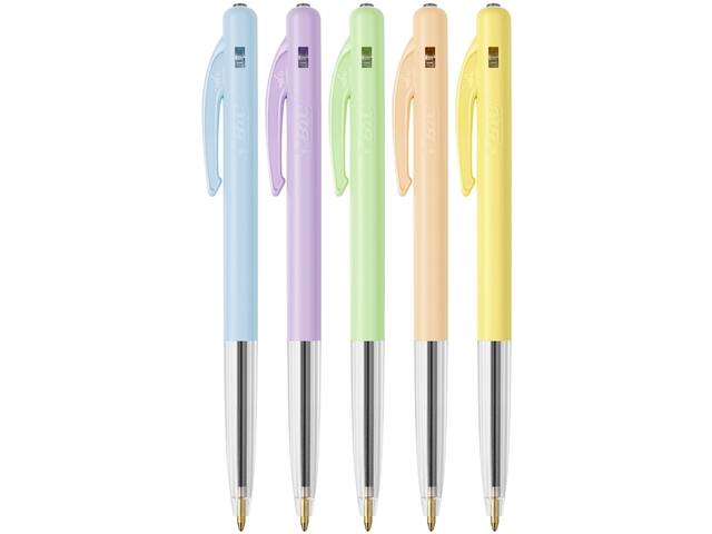 Balpen Bic M10 M pastel assorti