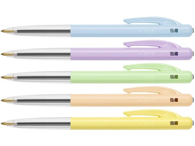 Balpen Bic M10 M pastel assorti