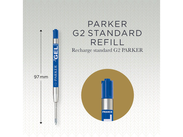 Gelschrijvervulling Parker Quink M blauw