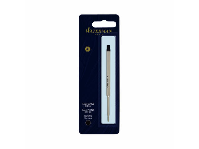 Balpenvulling Waterman F zwart
