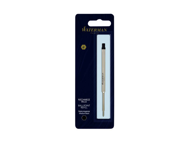 Balpenvulling Waterman M zwart