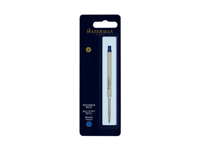 Balpenvulling Waterman F blauw