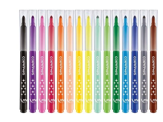 Viltstift Maped ColorPeps Long Life set 15 kleuren